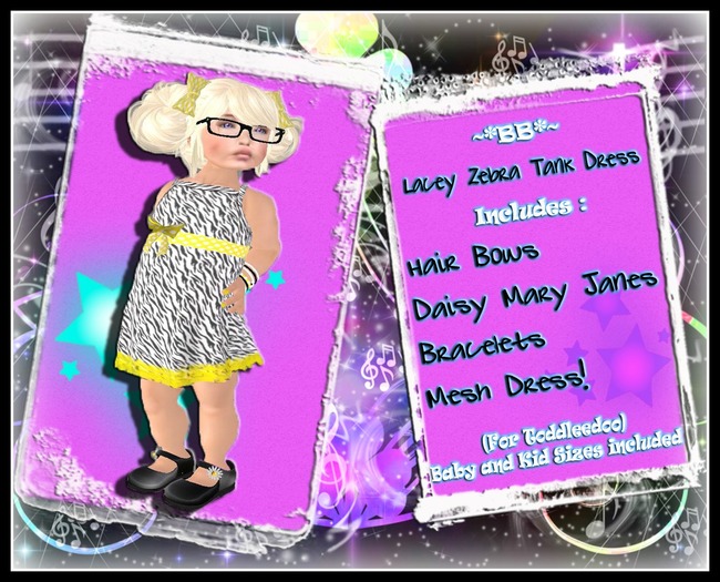 ~*BB*~ Lacey Zebra Outfit (TD)