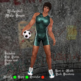 Volleyball Male Green