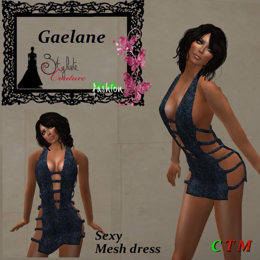 GAELANE  Mini Halter Dress Rubberstyle