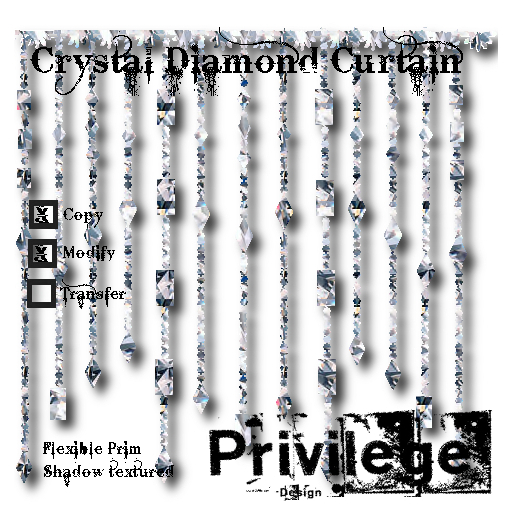 beaded Crystal Diamond Curtain