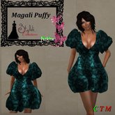 Magali Puffy Lgt Bleu