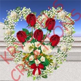 W24 Red Roses Heart (Rezz Me)