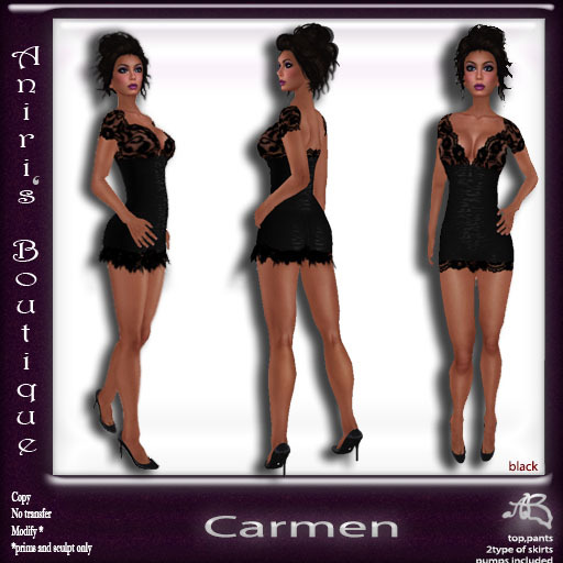 (AB) Carmen black
