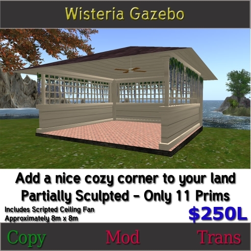 Wisteria Gazebo Delivery Package