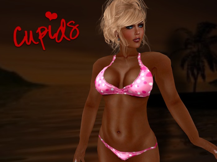 Pink Candy Dots Bikini 