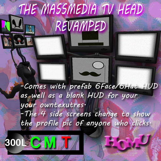 [noHomu] Mass Media Tv Head Revamp
