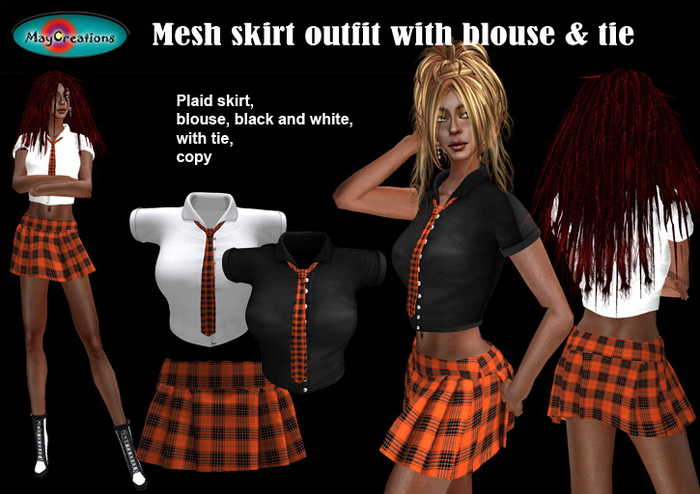 MayCreations skirt outfit St Patricks day