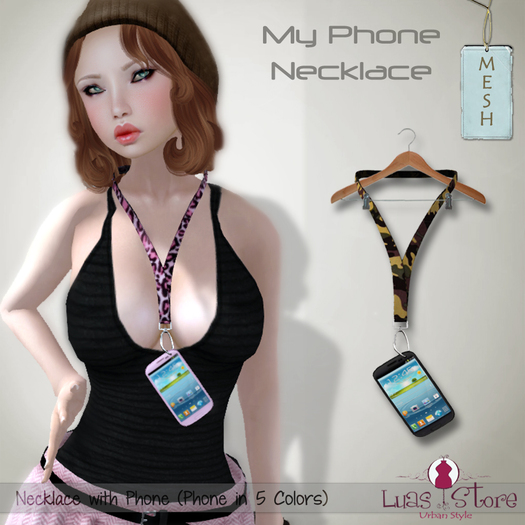 Luas Urban Style - My Phone Necklace Camo - Mesh