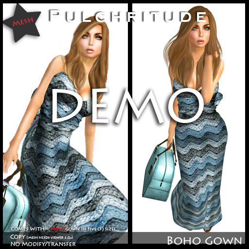 Pulchritude - Boho Gown DEMO
