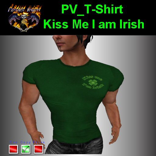 PV_T-Shirt Kiss Me I am Irish