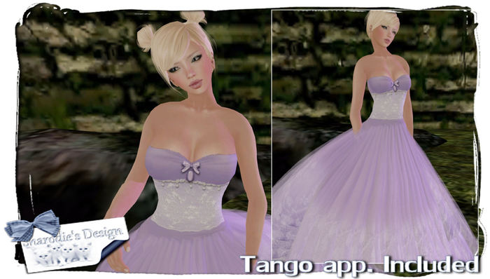 ~*~Shar's Gowns~*~Tranquil Lilac