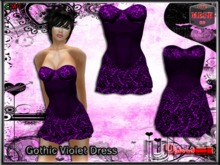Upload[_]:: - Gothic Violet Dress