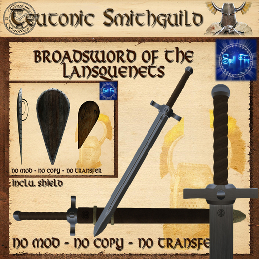 ..~(TSG)~.. Broadsword of the lansquenets