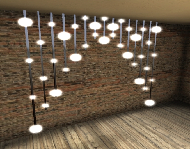 Z@K 15 Stick Lights Sculpted 3prims