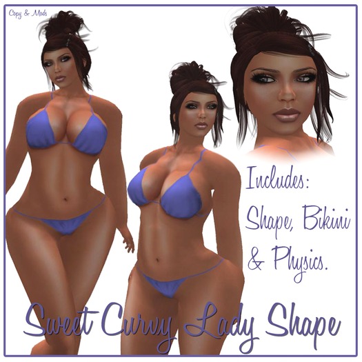 Sweet Curvy Lady Shape