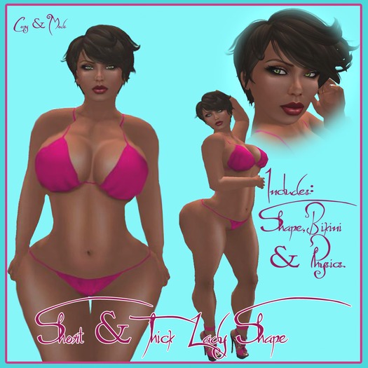 Short & Thick Lady Shape