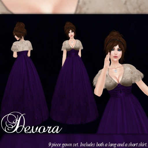 [K~*~S] Devora - Gown - Amethyst