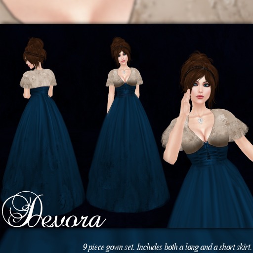 [K~*~S] Devora - Gown - Amethyst