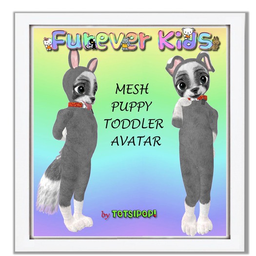 Furever Kids Furry Mesh Puppy Toddler Avatar 5