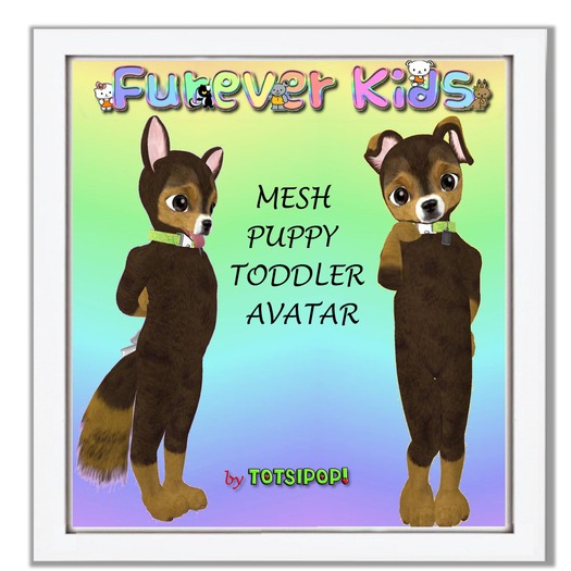Furever Kids Mesh Kitten Toddler Avatar Orange
