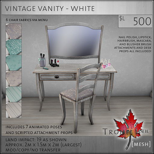 Trompe Loeil - Vintage Vanity Purple [mesh]