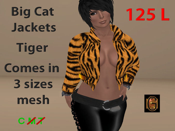 GenNirva - Tiger short Jacket