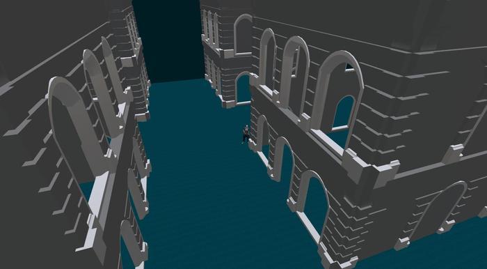 MESH full perm downtown mall element