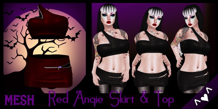 ^v^DRBC^v^ Red Angie Outfit