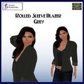 FIW - Rolled Sleeve Blazer - Tan (BOX)