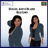 FIW - Rolled Sleeve Blazer - Tan (BOX)