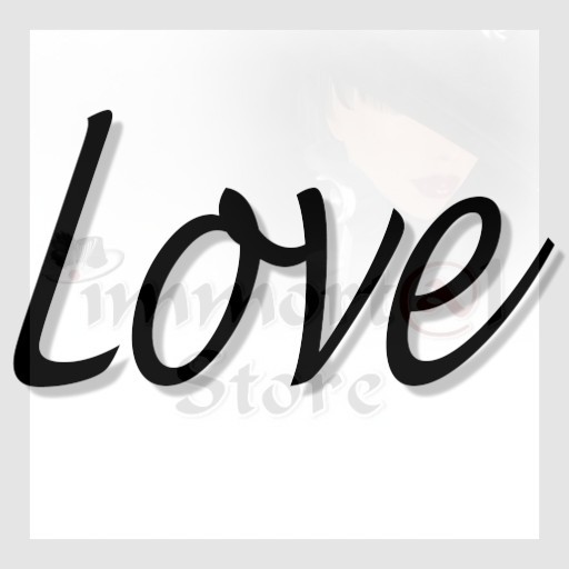 Love - text on the wall