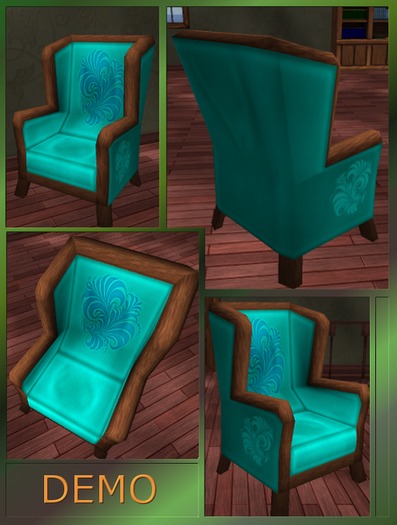 Office Armchair. Mesh. DEMO