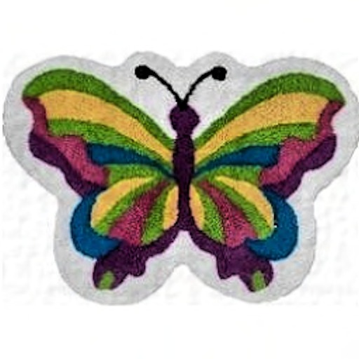 Butterfly rug