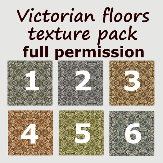 victorian floors - texture pack