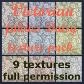 Victorian fabrics Daisy - texture pack