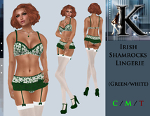 *Keresma* Irish Shamrocks Lingerie