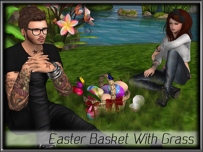 - MPP - Easter Basket with Grass