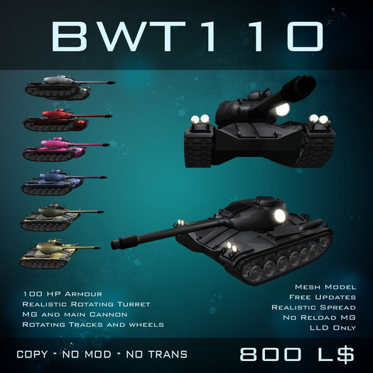 [BW] BWT110 (Tank)