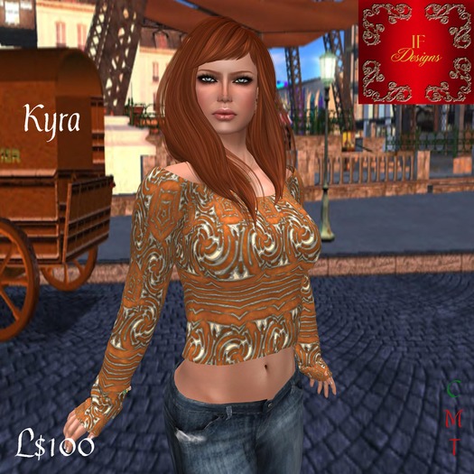 IF-Designs -Kyra Sweater Cinnamon  BOX
