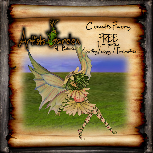 -A'G- Clematis Faery Free