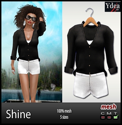 *Ydea* Shine Black