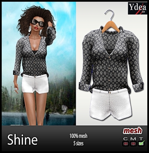 *Ydea* Shine Grey