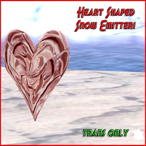 Heart & Snow Emitter - box