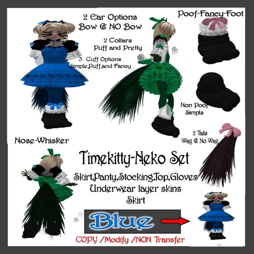 *TT*Timekitty-Neko-Blue,300