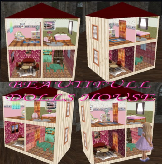 RESELL BEAUTIFULL DOLLS HOUSE