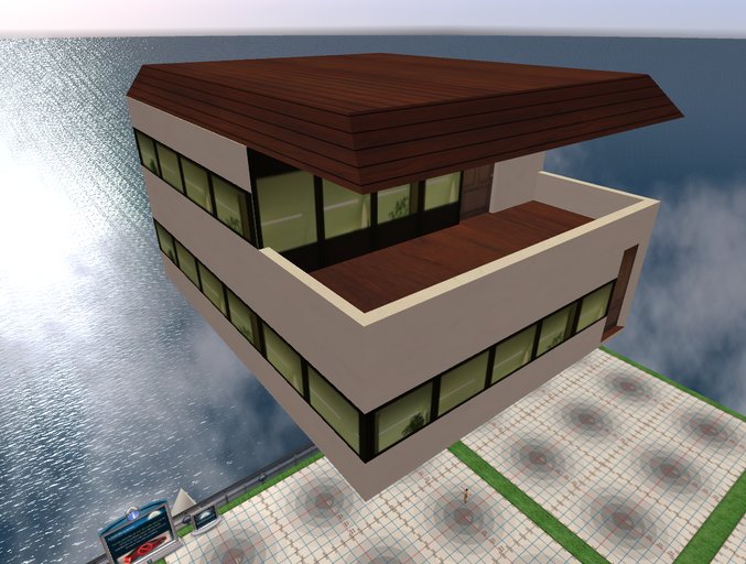 house 20 mt x 16 mt  16 prims 100 ls