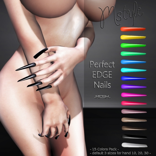 Mstyle EDGE Nails - Fatpack