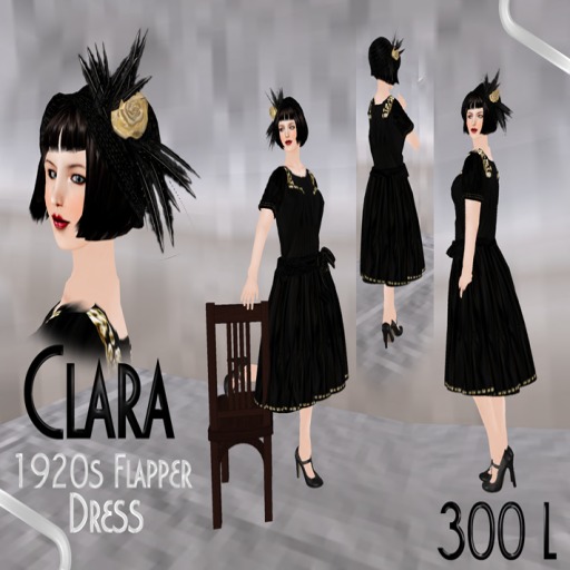 Clara Flapper Dress -trefusis designs-