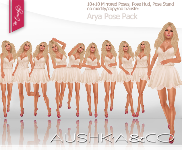 AUSHKA&CO-Arya Pose Pack+Mirrored*
