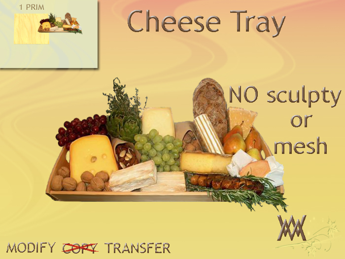 Food Cheese Tray by Wild Motley